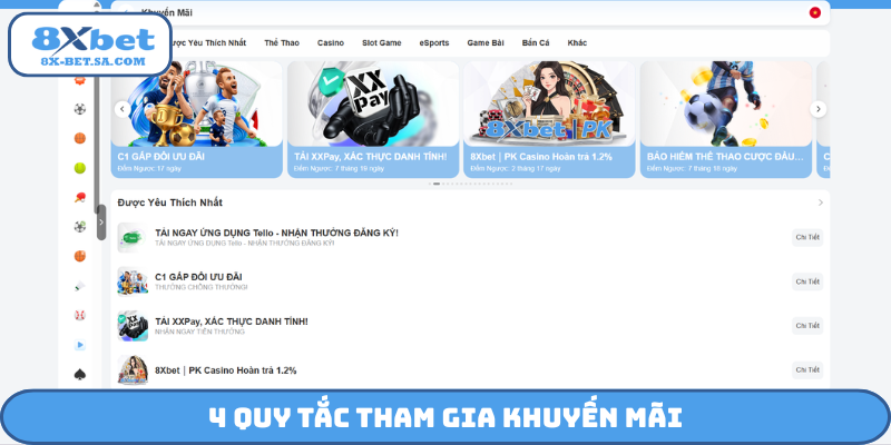 4 quy tắc tham gia khuyến mãi